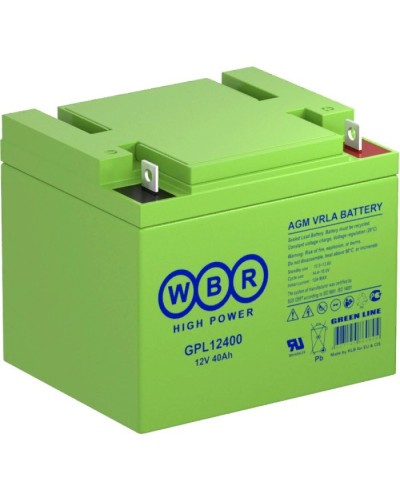 WBR GPL12400. Аккумулятор герметичный свинцово-кислотный. WBR в Курске