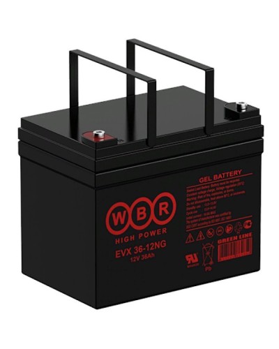 WBR EVX36-12G. Аккумулятор герметичный свинцово-кислотный. WBR в Курске