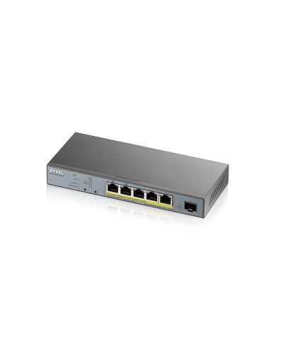 GS1350-6HP-EU0101F. L2 коммутатор PoE+ для IP-видеокамер. ZYXEL в Курске