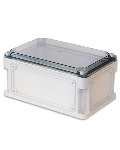 Корпус RAM box 300х150х146, высота крышки 21 мм, IP67 (531211). Корпус с фланцами и прозрачной крышкой, без монтажной платы. ДКС в Курске