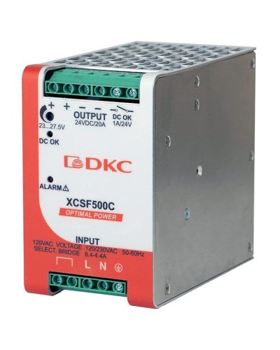 Источник питания однофазный, 500Вт, 10А, 48В (XCSF500D). Источник питания OPTIMAL POWER однофазный, с ORing диодом. ДКС в Курске