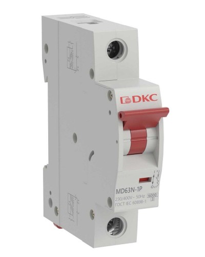 YON max MD63N 1P 20А 6кА C (MD63N-1PC20). Автоматический выключатель. ДКС в Курске