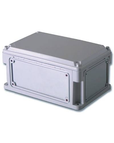 Корпус RAM box 400х200х146, высота крышки 21 мм, IP67 (542210). Корпус с фланцами и непрозрачной крышкой, без монтажной платы. ДКС в Курске