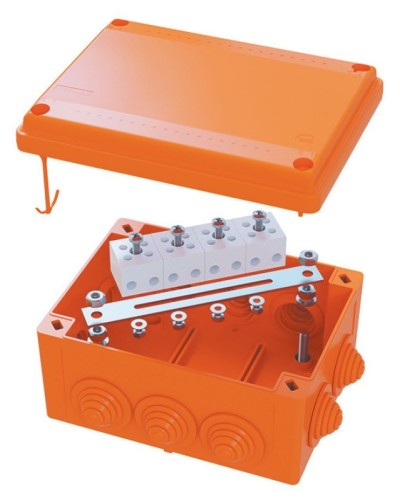 Коробка FS 100х100х50 6P (FSB11604): Коробка ответвительная огнестойкая из термопласта в Курске