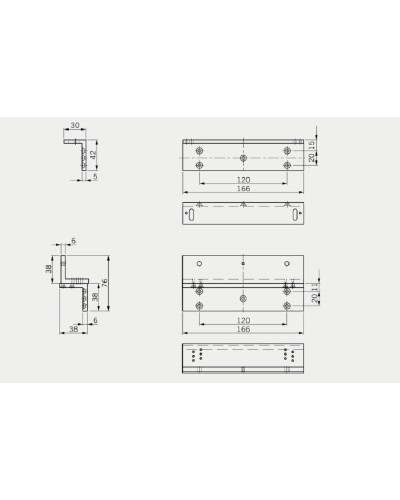 L+Z кронштейн для EMC 1200 ALH. L+Z кронштейн для EMC 1200 ALH. dormakaba в Курске