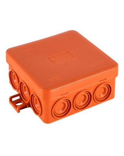 Коробка JBL085 85х85х38, 12 вых., 4P (0,15...6мм²) (43755HF): Коробка монтажная, огнестойкая, без галогена в Курске