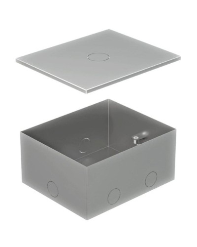 Коробка металлическая с крышкой для заливки в пол BOX/4 (70141): Коробка металлическая с крышкой для заливки в пол 159,6х133,6х75 мм, для люков 70040 в Курске