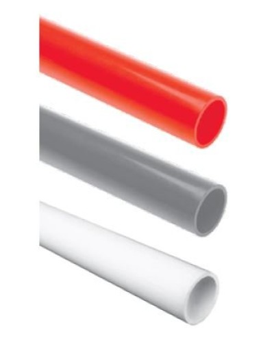 Ecoplast труба ПВХ гладкая, для аспирационной системы, D25, красная (33025-RD). Труба для аспирационной системы. Экопласт в Курске