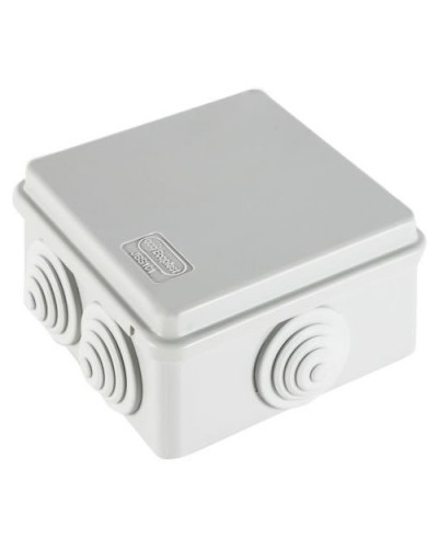 Коробка JBS101 100х100х55, 6 вых., IP55, серая (44037). Коробка монтажная. Экопласт в Курске