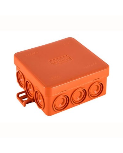Коробка JBL085 85х85х38, 12 вых., 4P (0.15...2.5мм²) (43155HF): Коробка монтажная, огнестойкая, без галогена в Курске