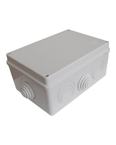 Коробка JBS210 210х150х100, 8 вых., 24P (0,15...2,5мм²) серая (43636HF-GR). Коробка монтажная, огнестойкая, без галогена. Экопласт в Курске