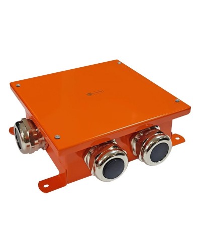 Коробка SMB165 металлическая 164х164х65, 9P (0,15-2,5 мм²) (56059). Коробка, огнестойкая. Экопласт в Курске