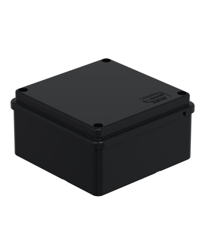 Коробка BJB/JBS100 100х100х55, IP56, черная (44057BL-1). Коробка монтажная. Экопласт в Курске