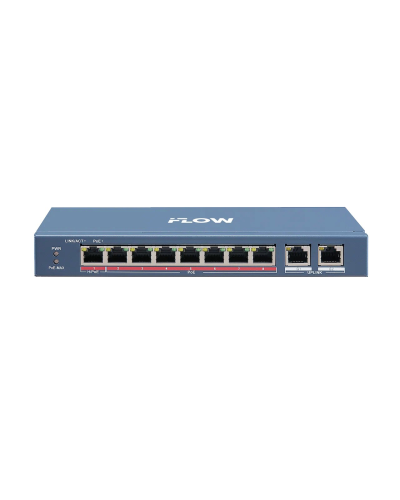 F-SW-EU410HPOE-V. Сетевой PoE коммутатор. i-FLOW в Курске