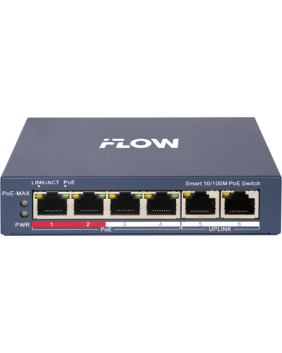 F-SW-EM206POE-VM. Коммутатор с POE. i-FLOW в Курске