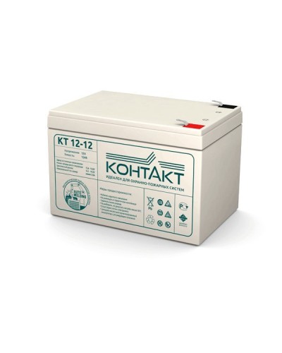 Контакт КТ 12-12. Аккумулятор герметичный свинцово-кислотный. Контакт в Курске