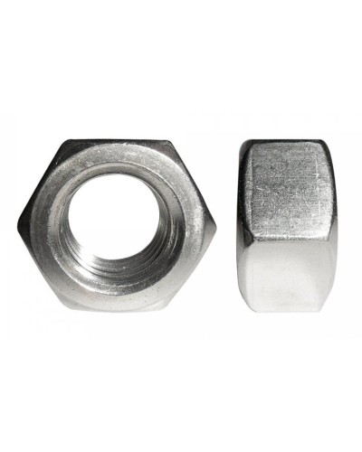 Гайка шестигранная нержавеющая (А2) M6 (DIN 934) (500 шт) (PR08.7455). Гайка шестигранная нержавеющая (А2). Промрукав в Курске