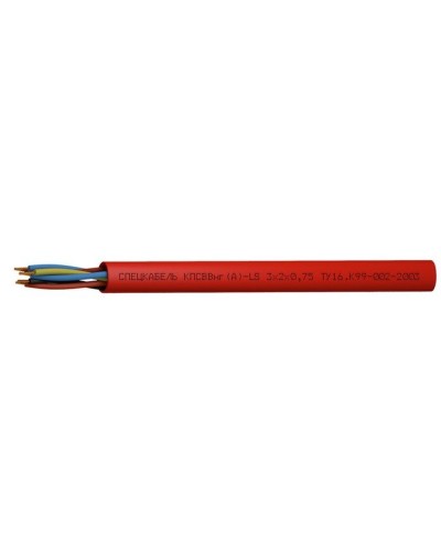 КПСВВнг(А)-LS 4х2х1,5 (Спецкабель). Кабель симметричный для систем сигнализации и управления, групповой прокладки, с пониженным дымо- и газовыделением. Спецкабель в Курске