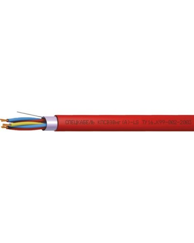 КПСВЭВнг(А)-LS 2х2х1,5 (Спецкабель). Кабель для систем пожарной и охранной сигнализации, с пониженным дымо- и газовыделением. Спецкабель в Курске