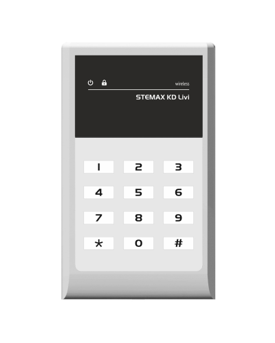 STEMAX KD Livi (серый). Беспроводная кнопочная кодовая панель. Стелс НПП в Курске